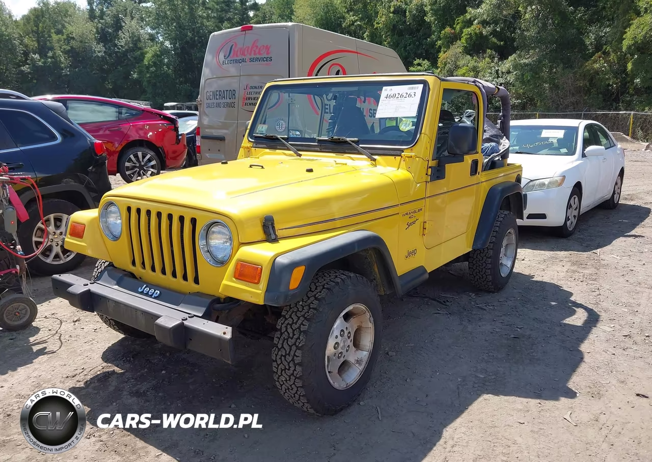 2000 Jeep Wrangler VIN:1J4FA49S9YP737813 - 2