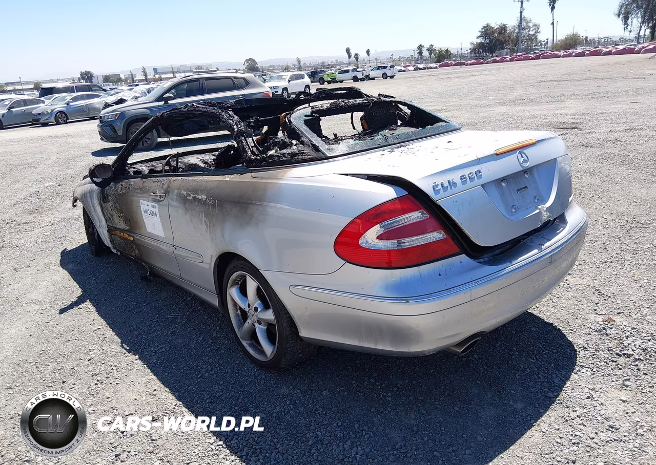 2005 Mercedes-Benz Clk 320 VIN:WDBTK65G45T053837 - 3