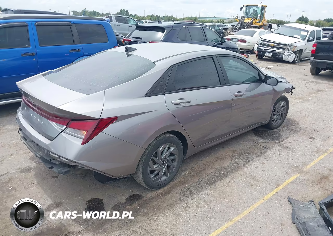 2024 Hyundai Elantra Sel VIN:KMHLM4DG7RU638683 - 4