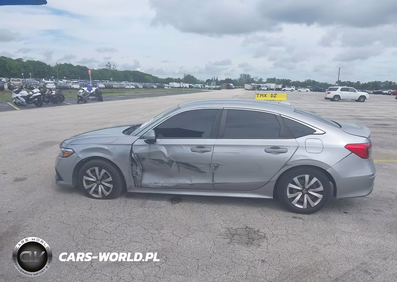 2022 Honda Civic Lx VIN:2HGFE2F28NH545951 - 14