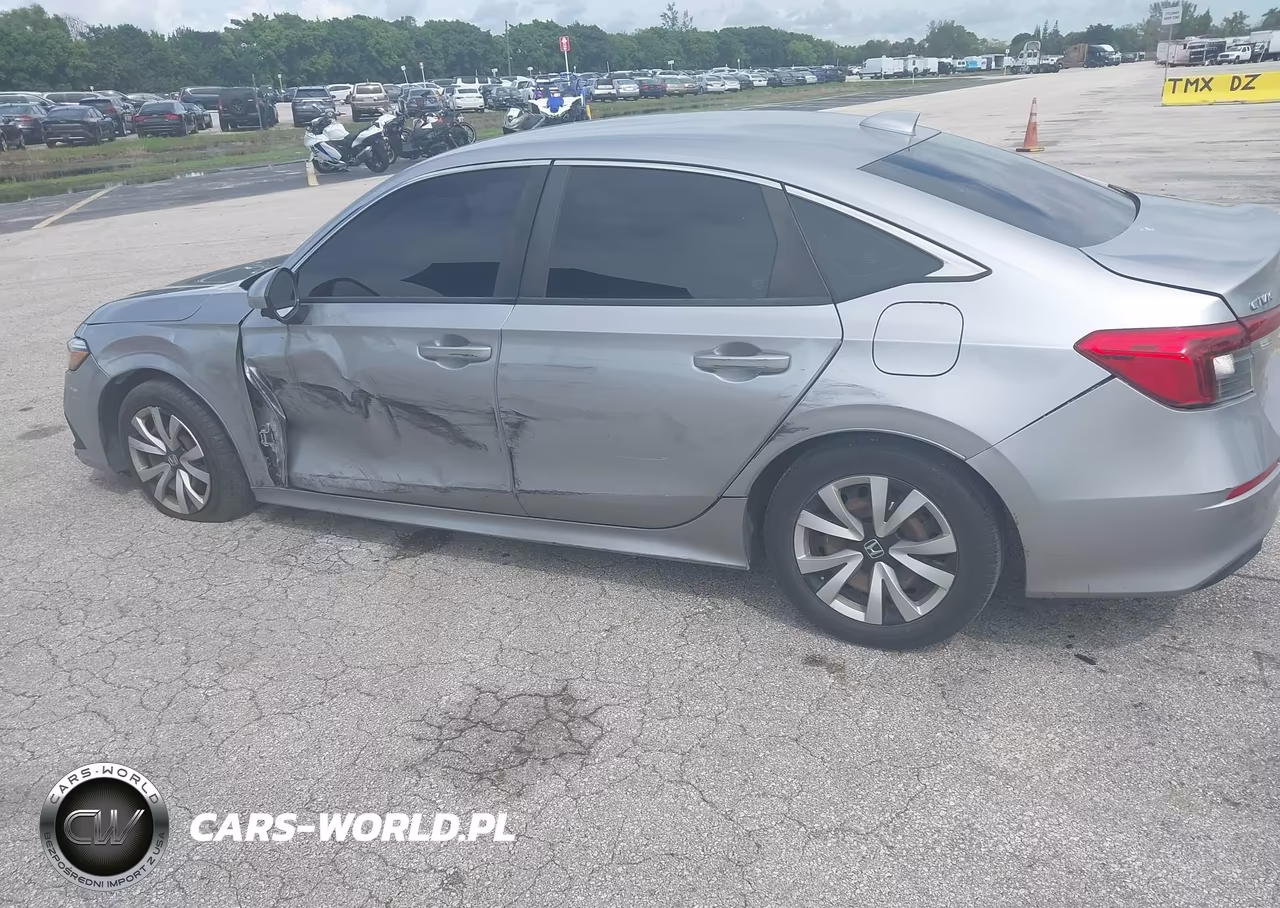 2022 Honda Civic Lx VIN:2HGFE2F28NH545951 - 18