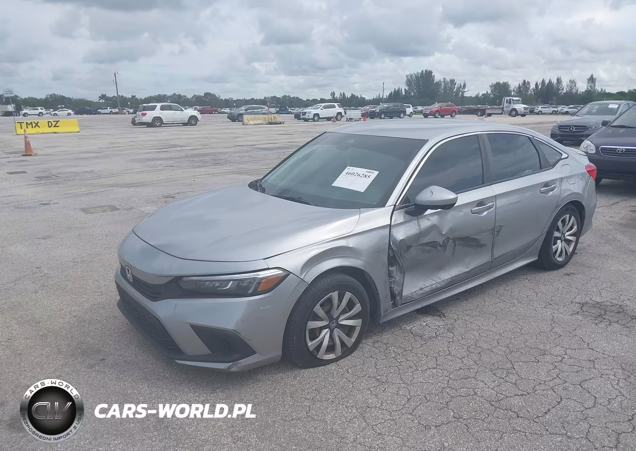 2022 Honda Civic Lx VIN:2HGFE2F28NH545951 - 2