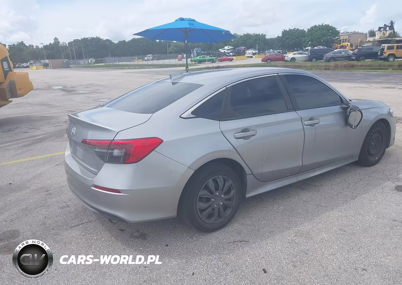 2022 Honda Civic Lx VIN:2HGFE2F28NH545951 - 4