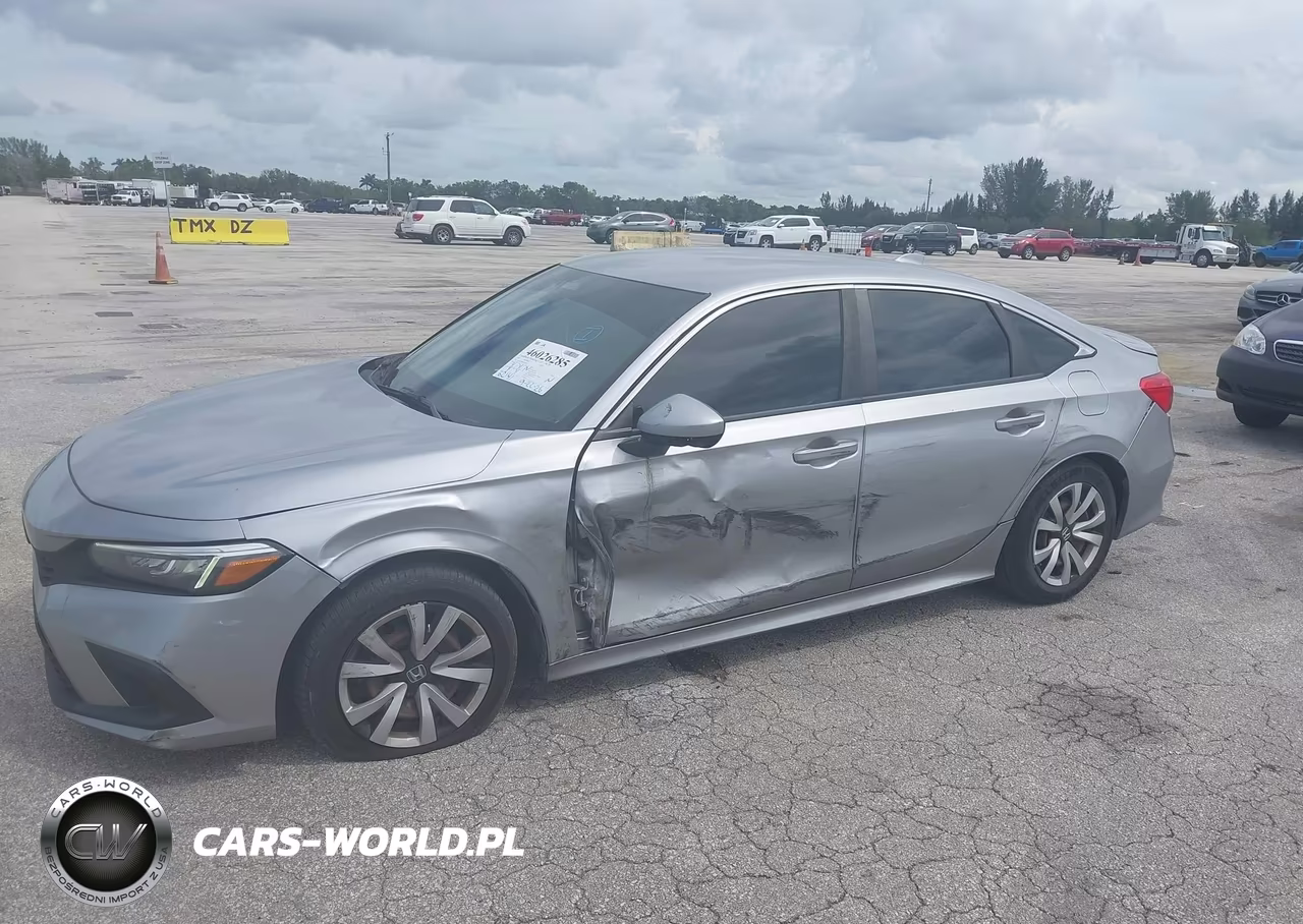 2022 Honda Civic Lx VIN:2HGFE2F28NH545951 - 6