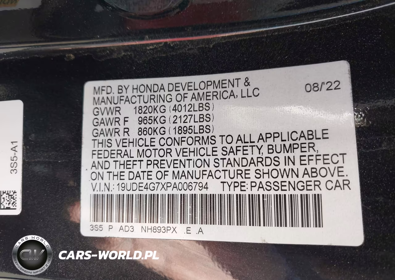 2023 Acura Integra A-Spec Technology VIN:19UDE4G7XPA006794 - 9