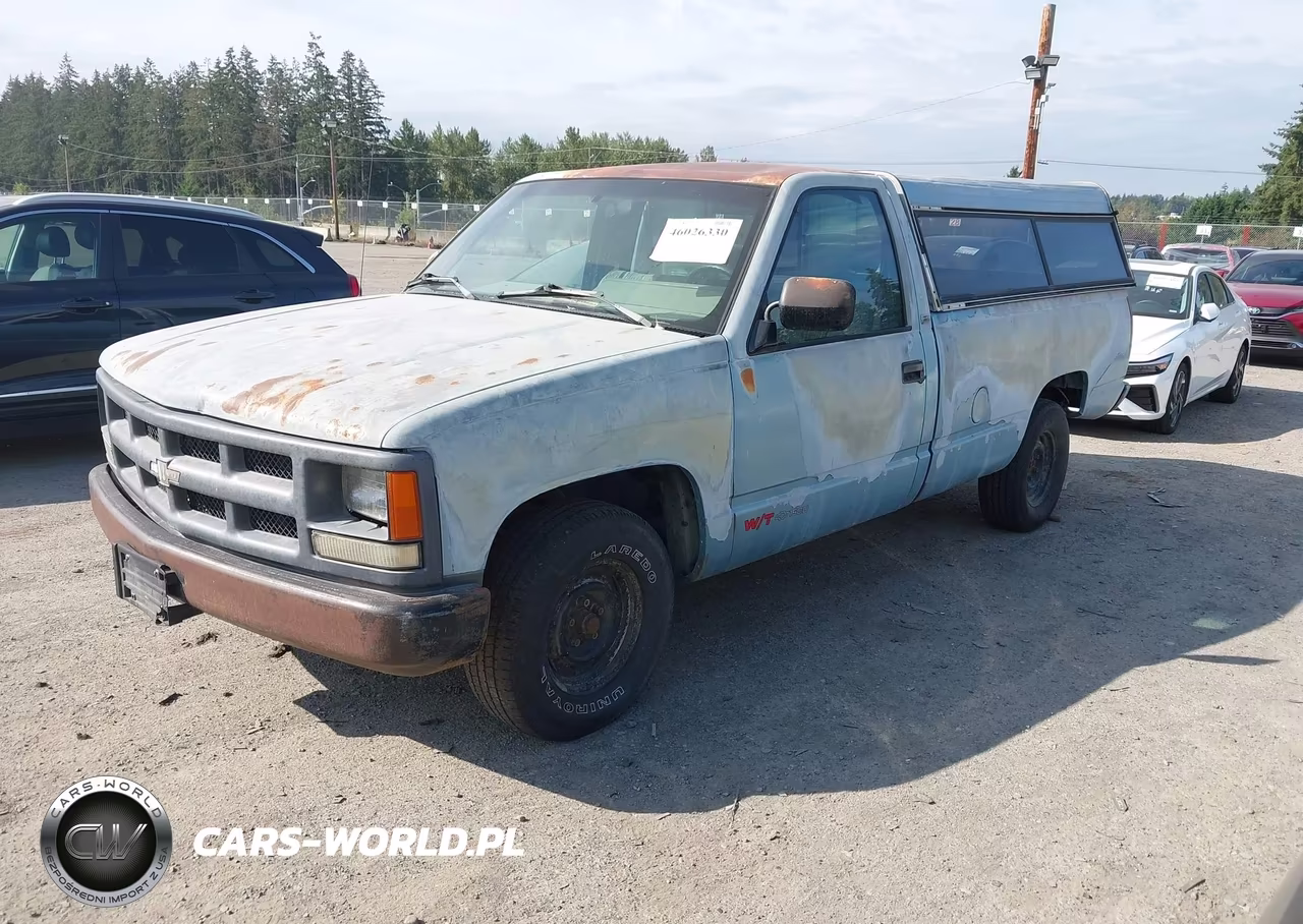 1991 Chevrolet Gmt-400 C1500 VIN:1GCEC14ZXME154087 - 2