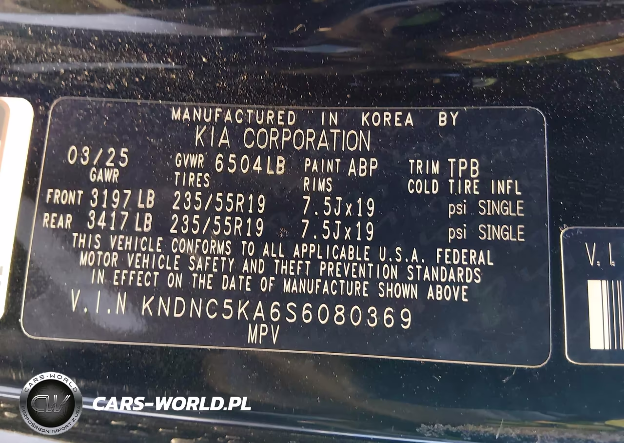2025 Kia Carnival Mpv Hybrid Ex VIN:KNDNC5KA6S6080369 - 9