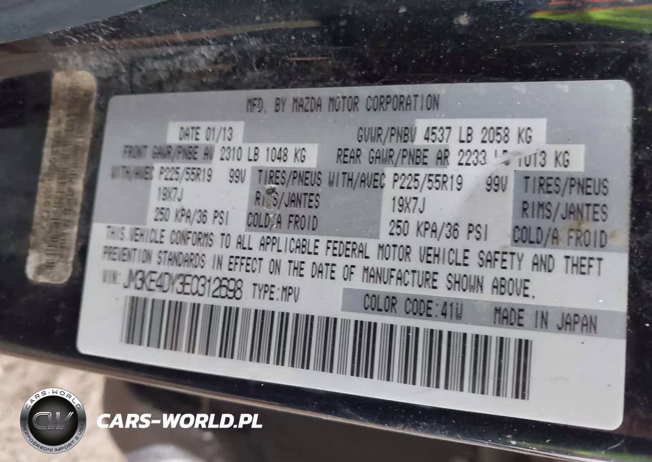 2014 Mazda Cx-5 Grand Touring VIN:JM3KE4DY3E0312698 - 9
