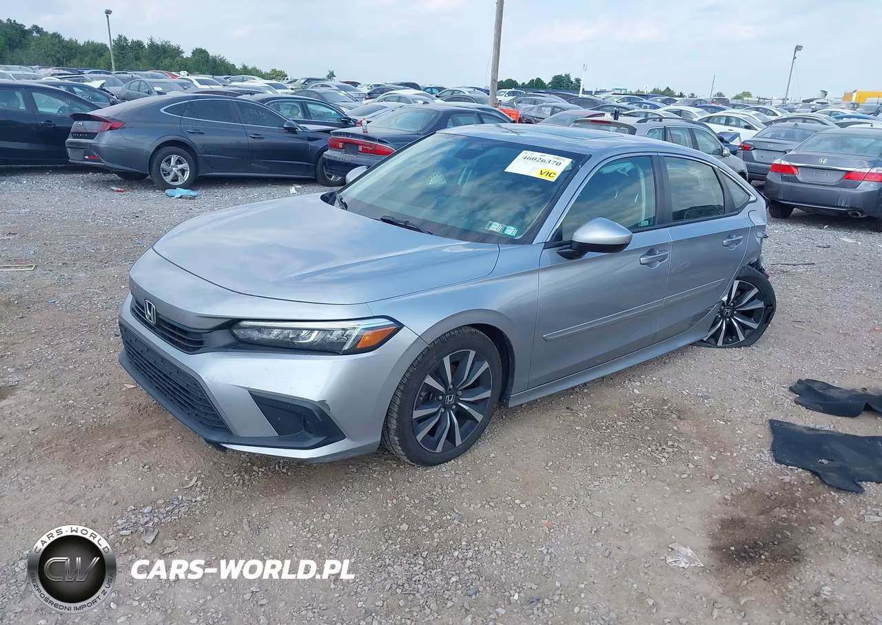 2022 Honda Civic Ex VIN:JHMFE1F72NX008717 - 2