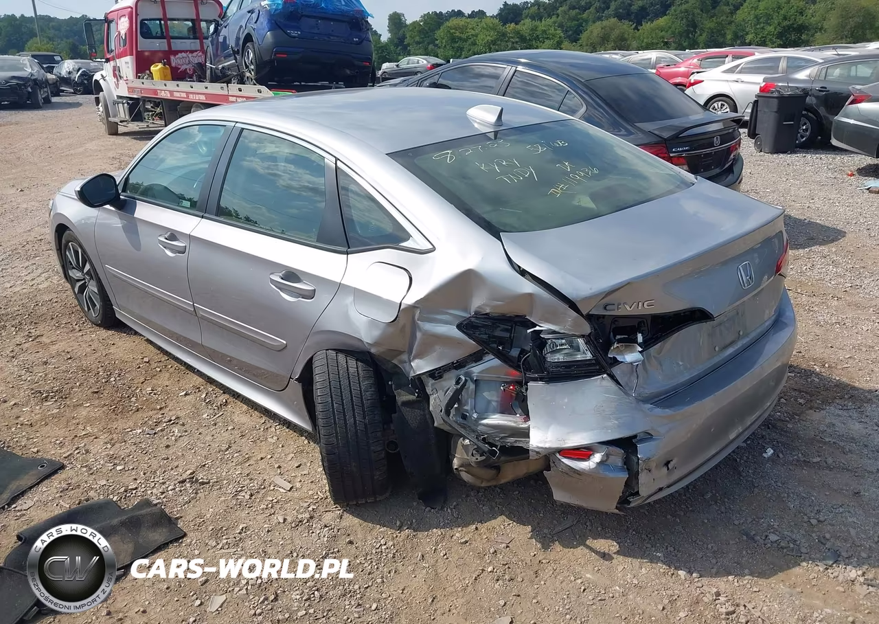 2022 Honda Civic Ex VIN:JHMFE1F72NX008717 - 3