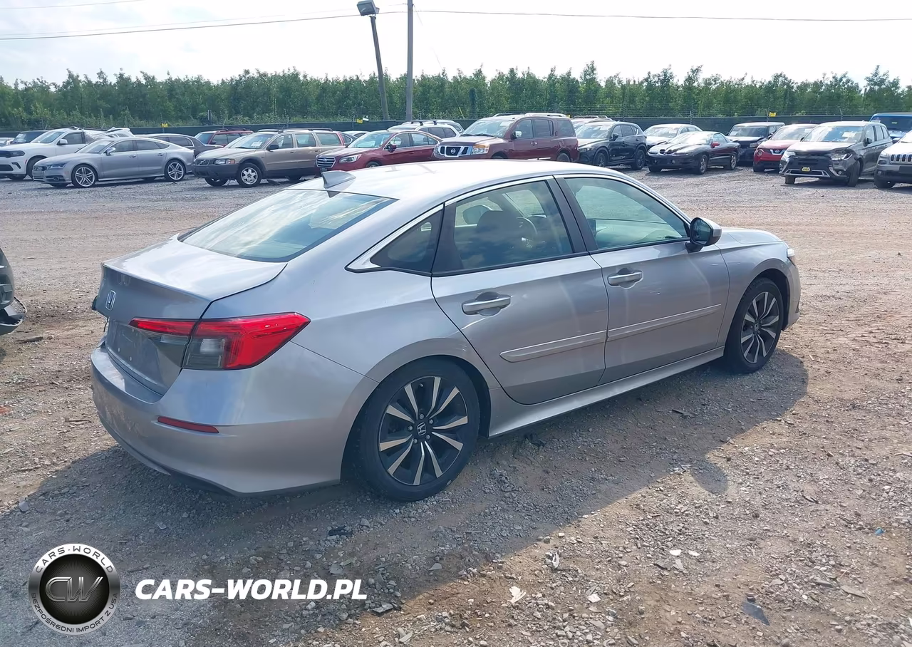 2022 Honda Civic Ex VIN:JHMFE1F72NX008717 - 4