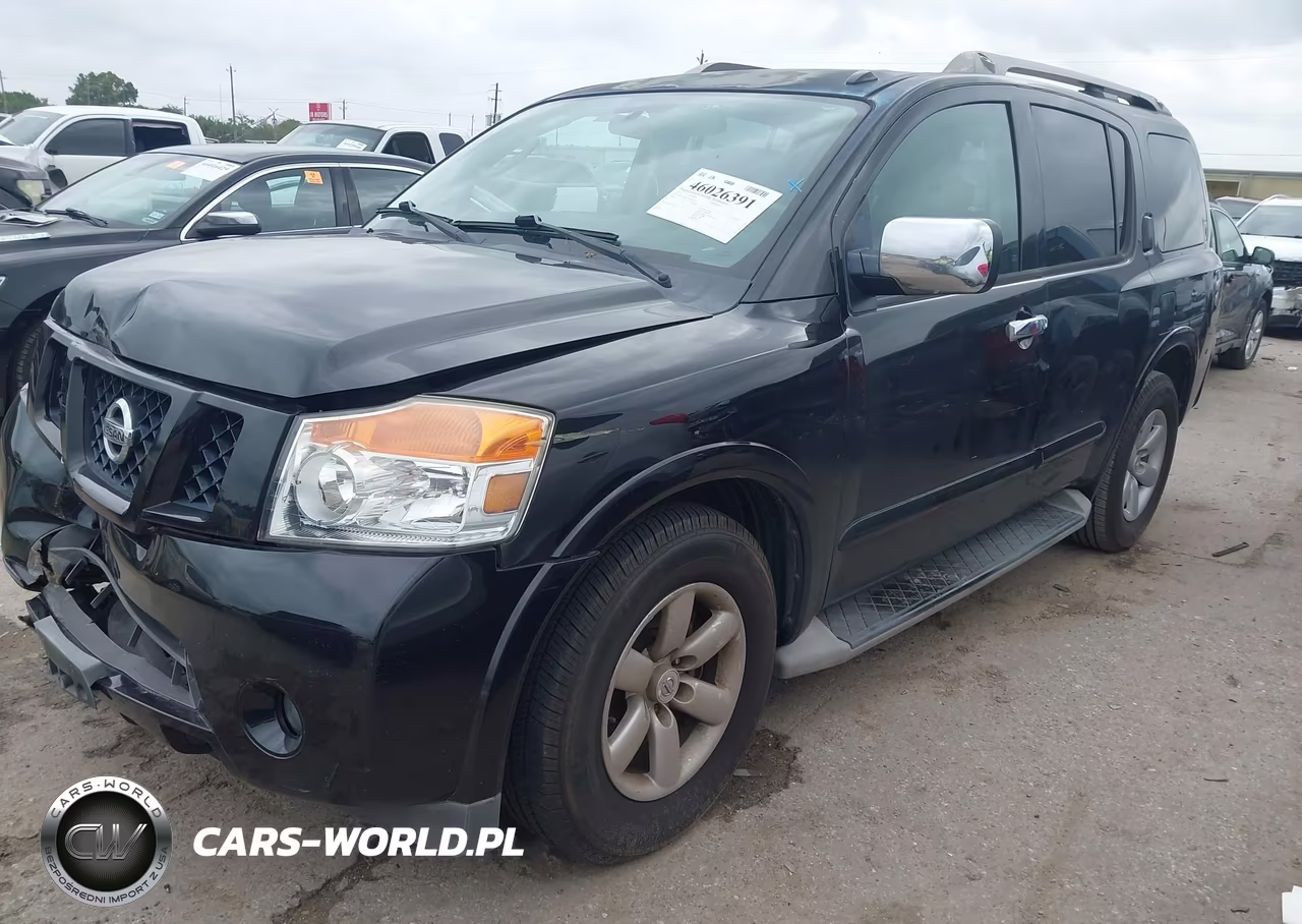 2011 Nissan Armada Sv VIN:5N1AA0ND6BN606708 - 2