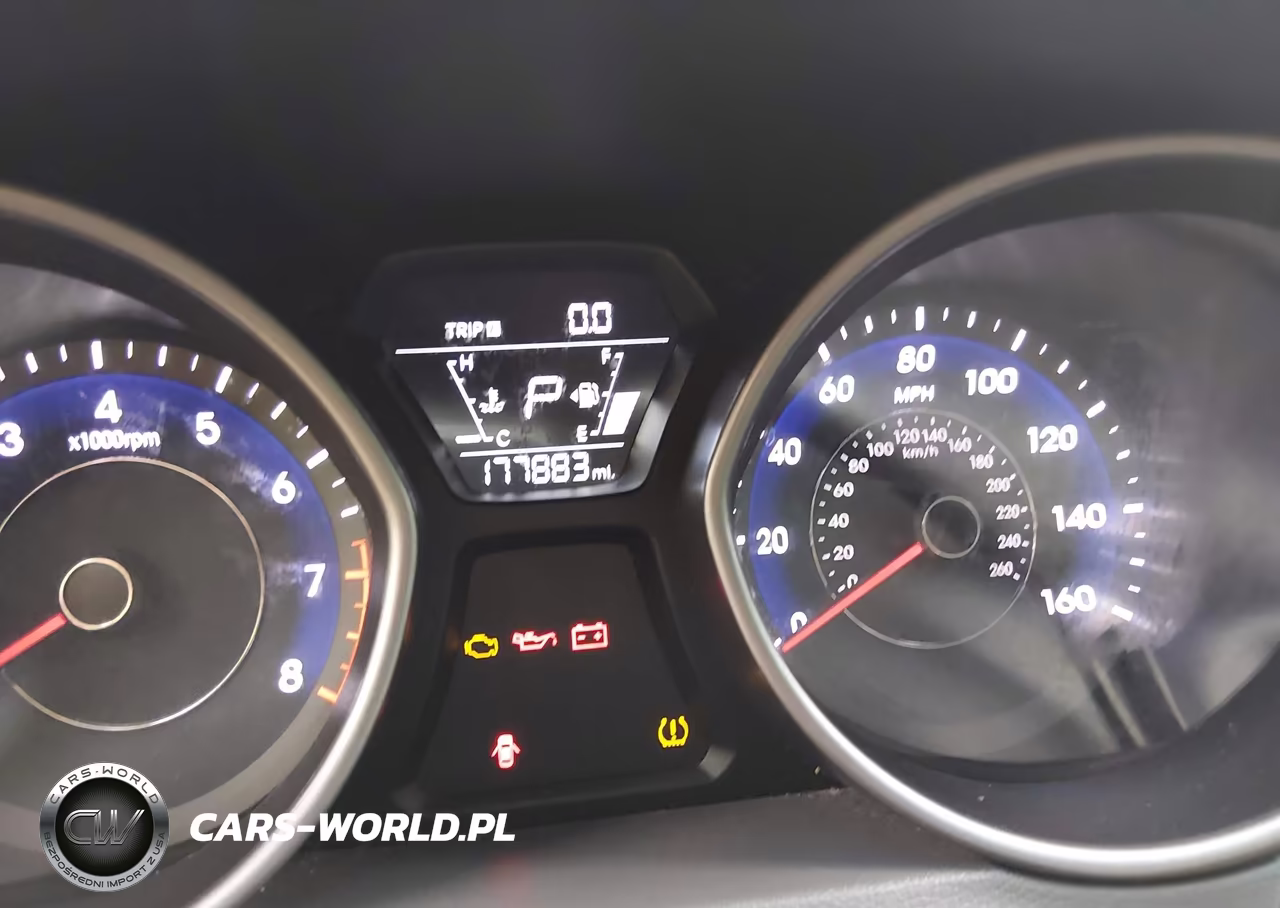 2014 Hyundai Elantra Se VIN:5NPDH4AE2EH525695 - 7
