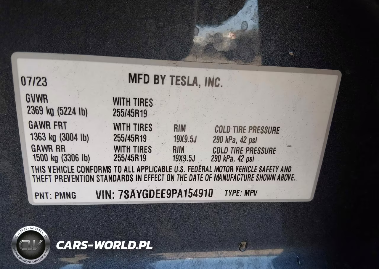 2023 Tesla Model Y Awd-Long Range Dual Motor All-Wheel Drive VIN:7SAYGDEE9PA154910 - 9