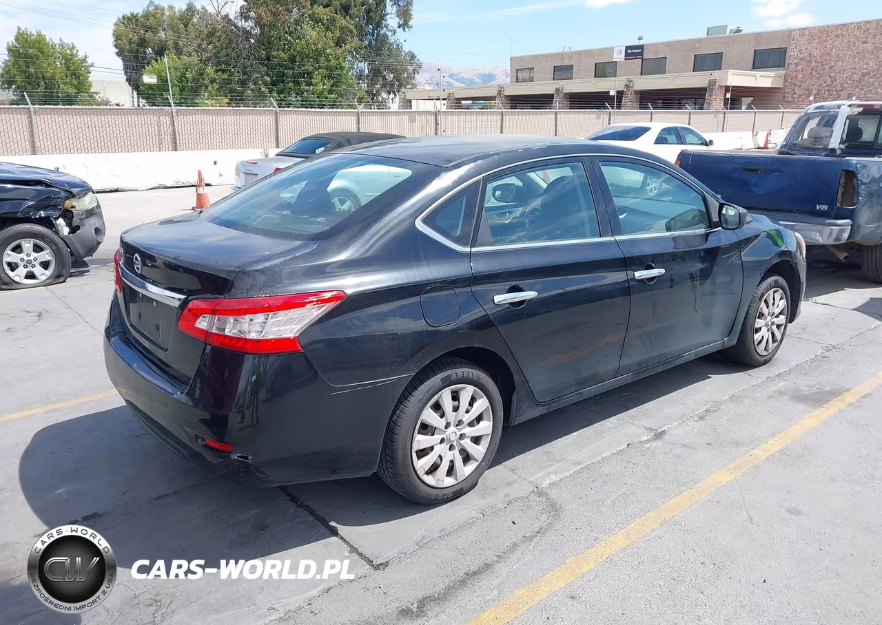 2015 Nissan Sentra S VIN:3N1AB7AP0FY297842 - 4