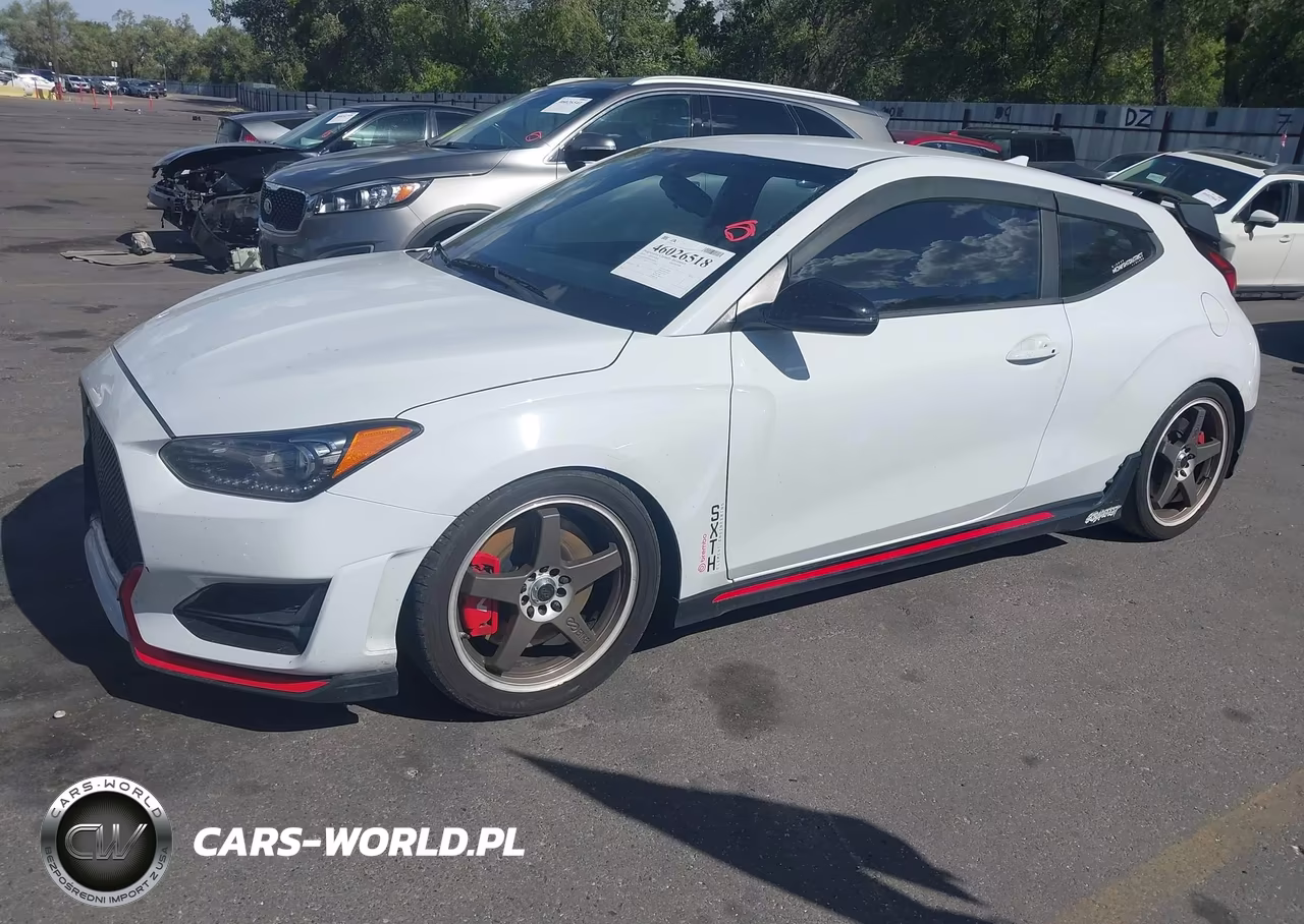 2019 Hyundai Veloster N VIN:KMHT36AH6KU002435 - 2