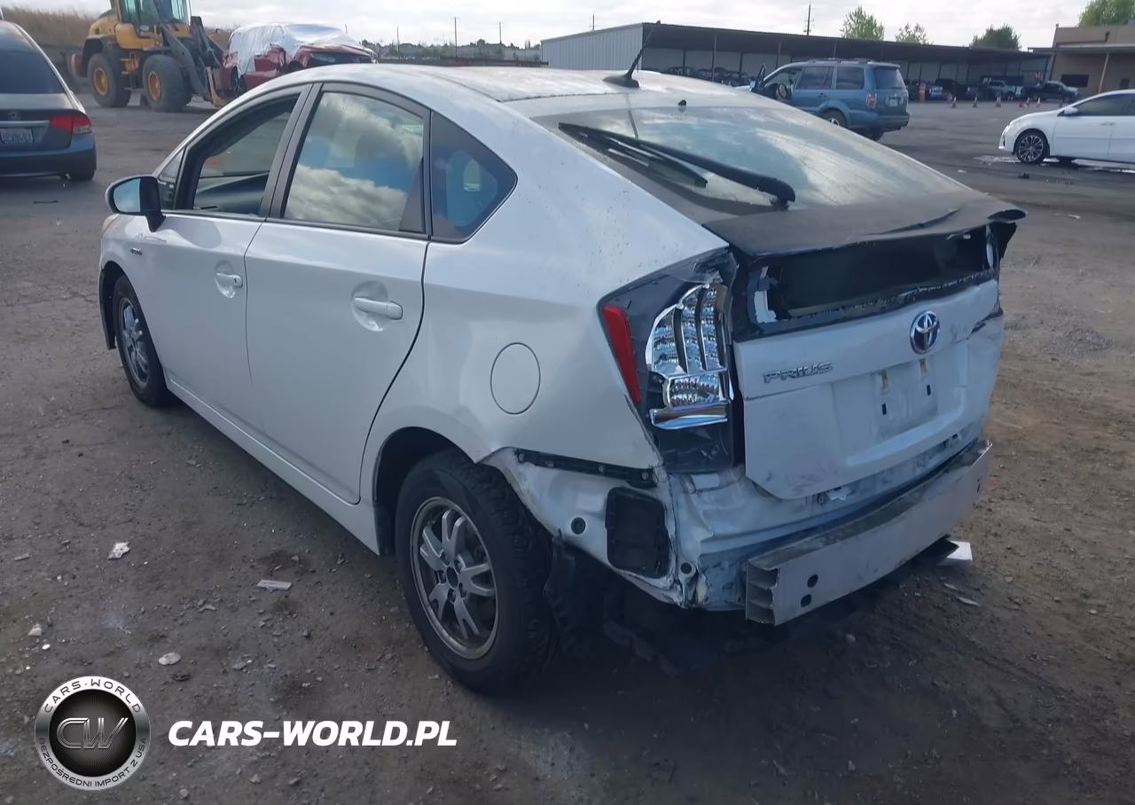 2011 Toyota Prius Two VIN:JTDKN3DU9B5337667 - 3