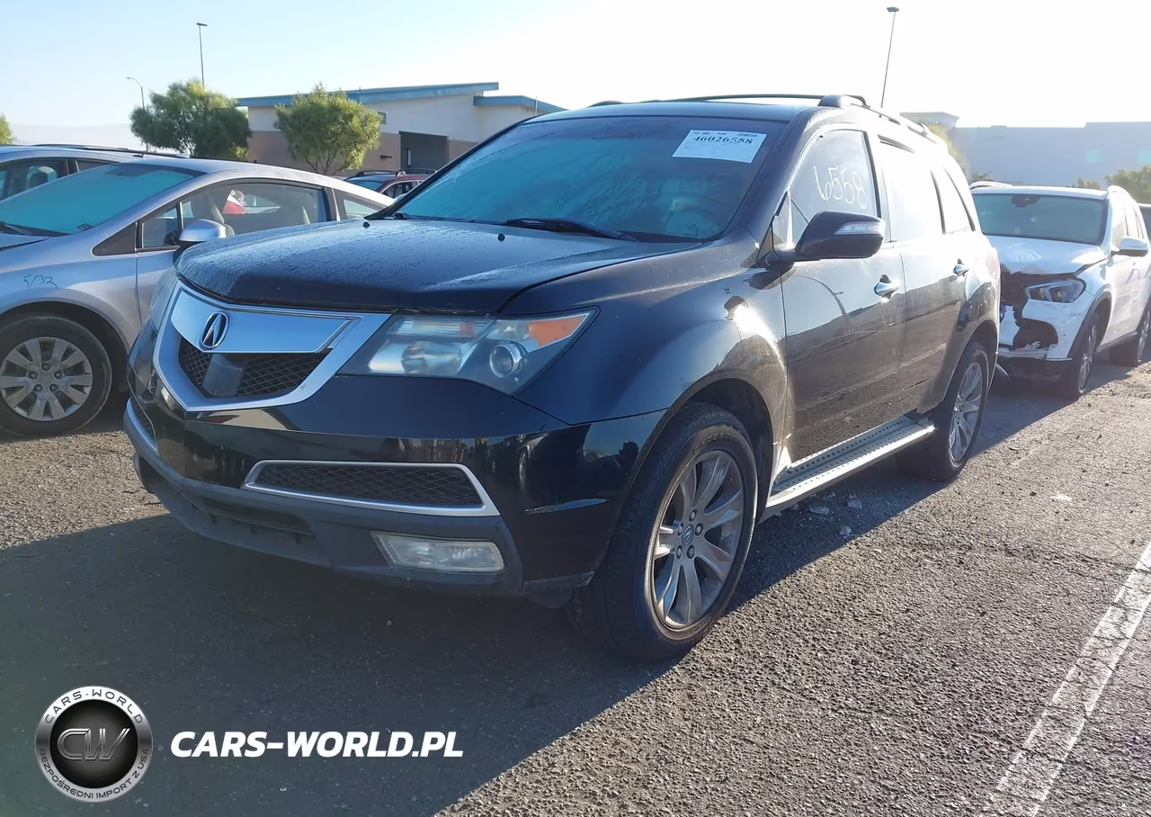 2012 Acura Mdx Advance Package VIN:2HNYD2H61CH531665 - 2