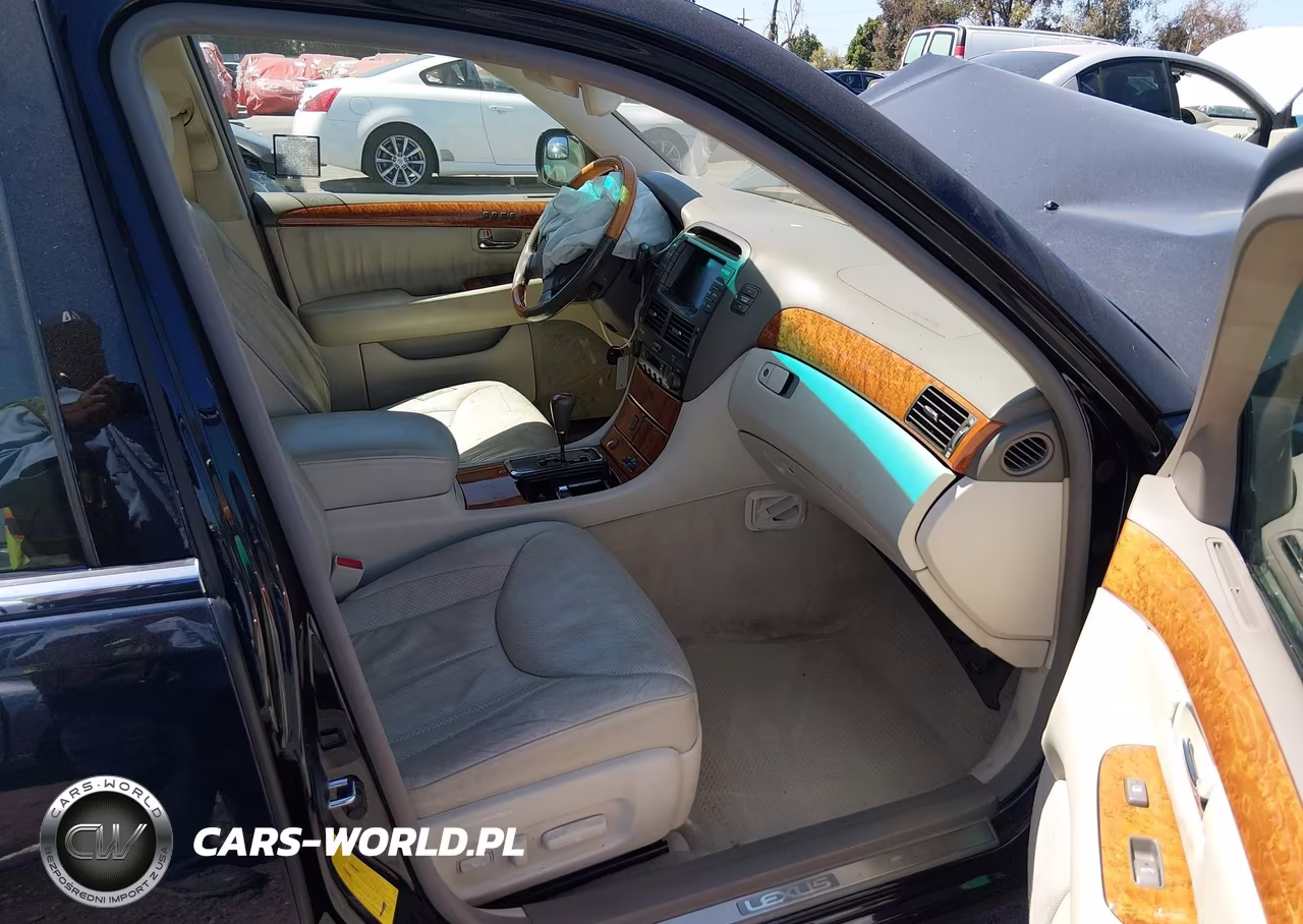 2003 Lexus Ls 430 VIN:JTHBN30F930123637 - 5