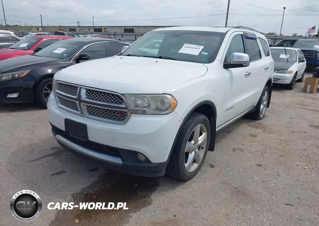 2013 Dodge Durango Citadel VIN:1C4RDHEGXDC571709 - 2