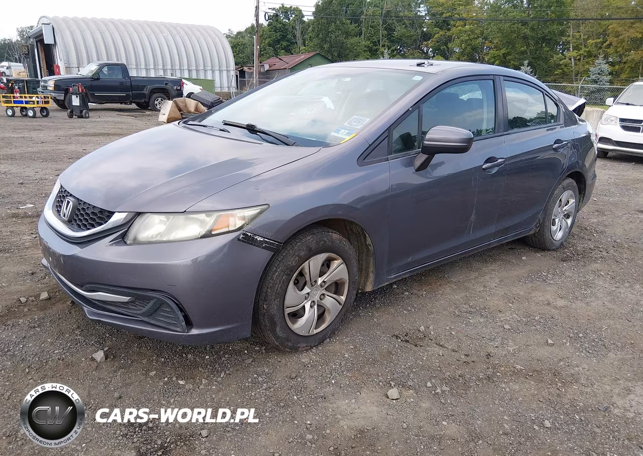 2014 Honda Civic Lx VIN:2HGFB2F57EH514435 - 2