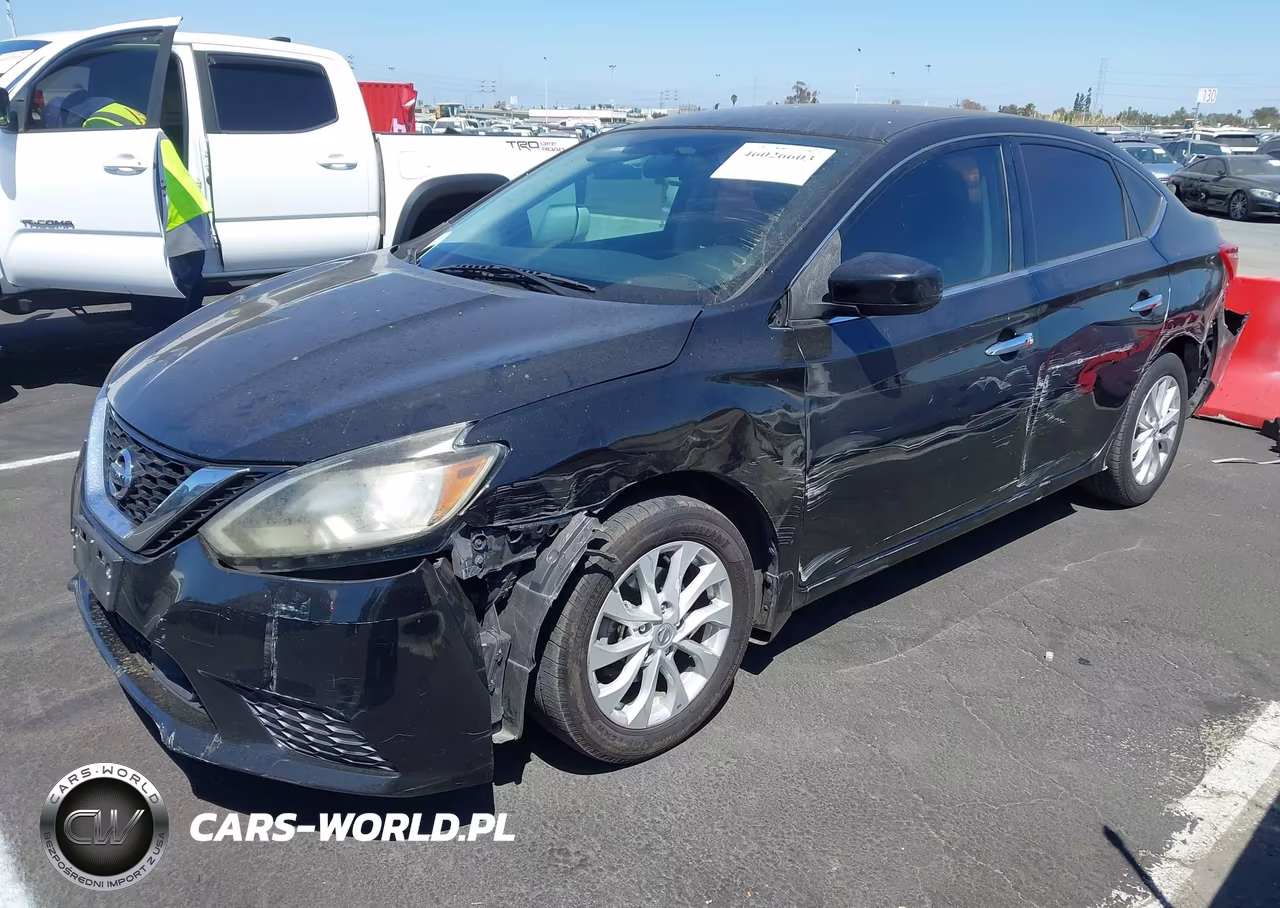 2018 Nissan Sentra Sv VIN:3N1AB7AP2JL628734 - 2