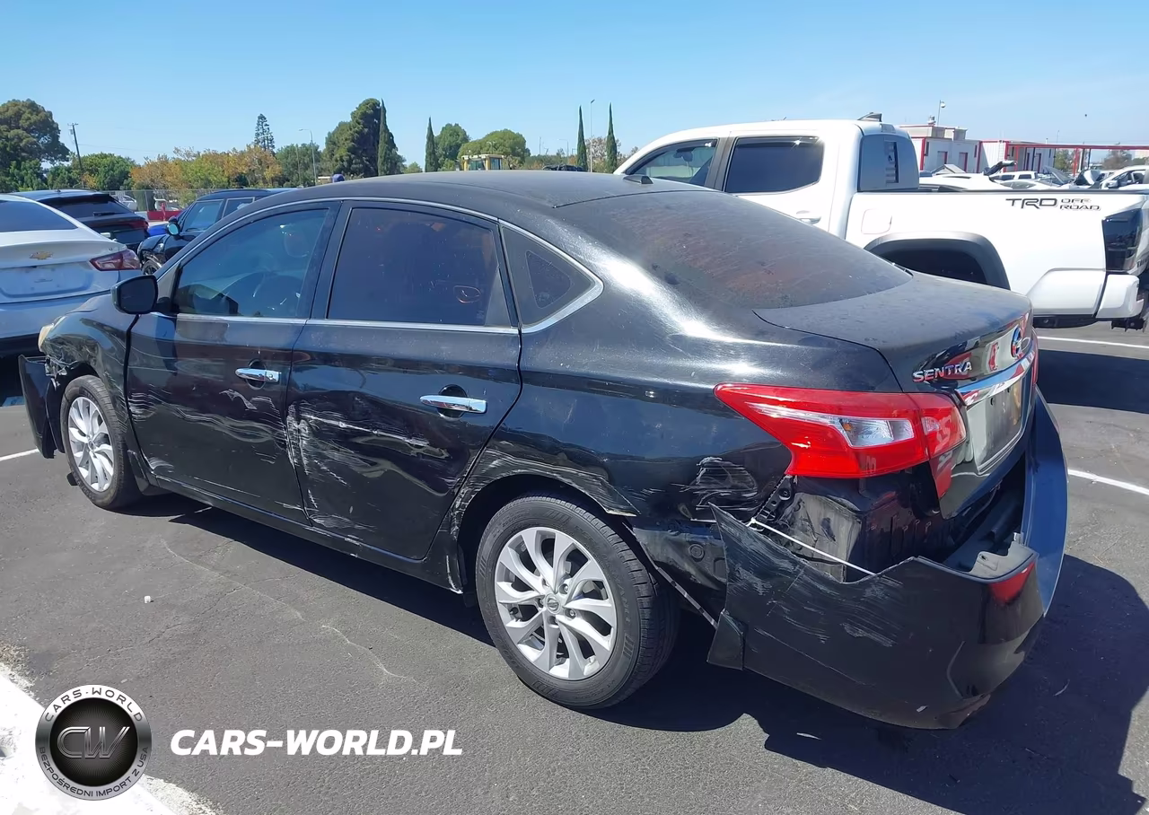 2018 Nissan Sentra Sv VIN:3N1AB7AP2JL628734 - 3