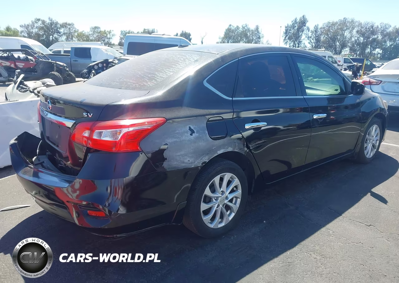 2018 Nissan Sentra Sv VIN:3N1AB7AP2JL628734 - 4