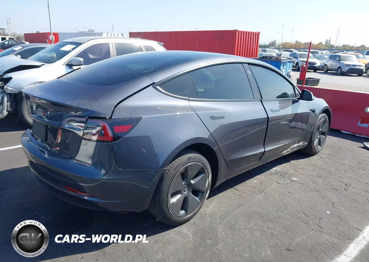 2021 Tesla Model 3 Standard Range Plus Rear-Wheel Drive VIN:5YJ3E1EA1MF083547 - 4