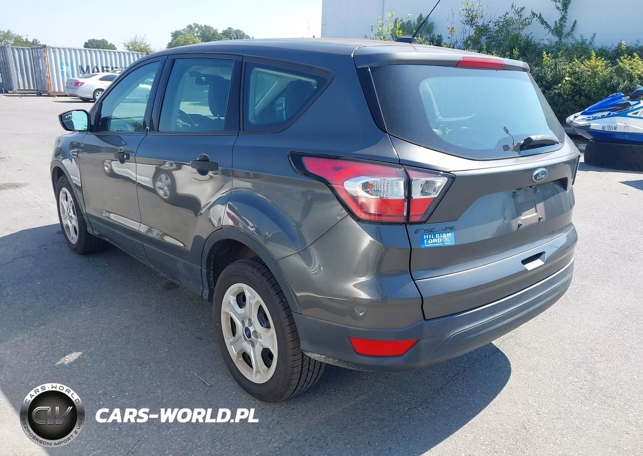 2018 Ford Escape S VIN:1FMCU0F73JUB95216 - 3