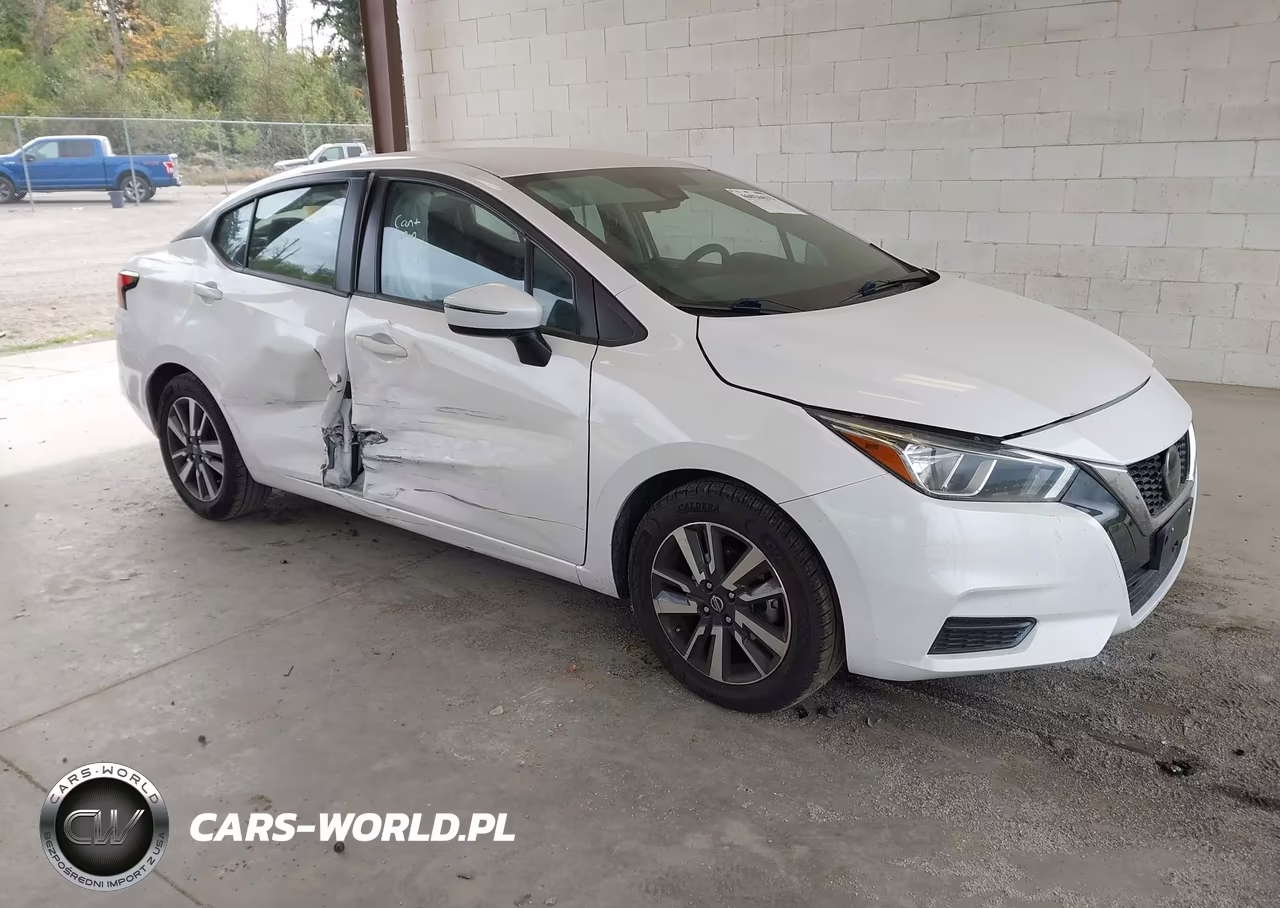 2021 Nissan Versa Sv Xtronic Cvt VIN:3N1CN8EV8ML859186 - 1