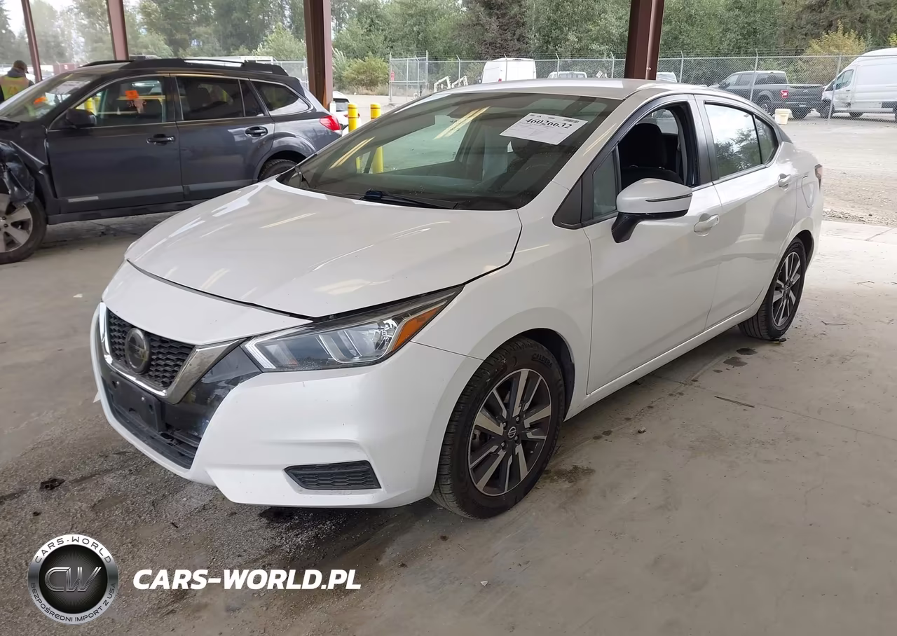 2021 Nissan Versa Sv Xtronic Cvt VIN:3N1CN8EV8ML859186 - 2
