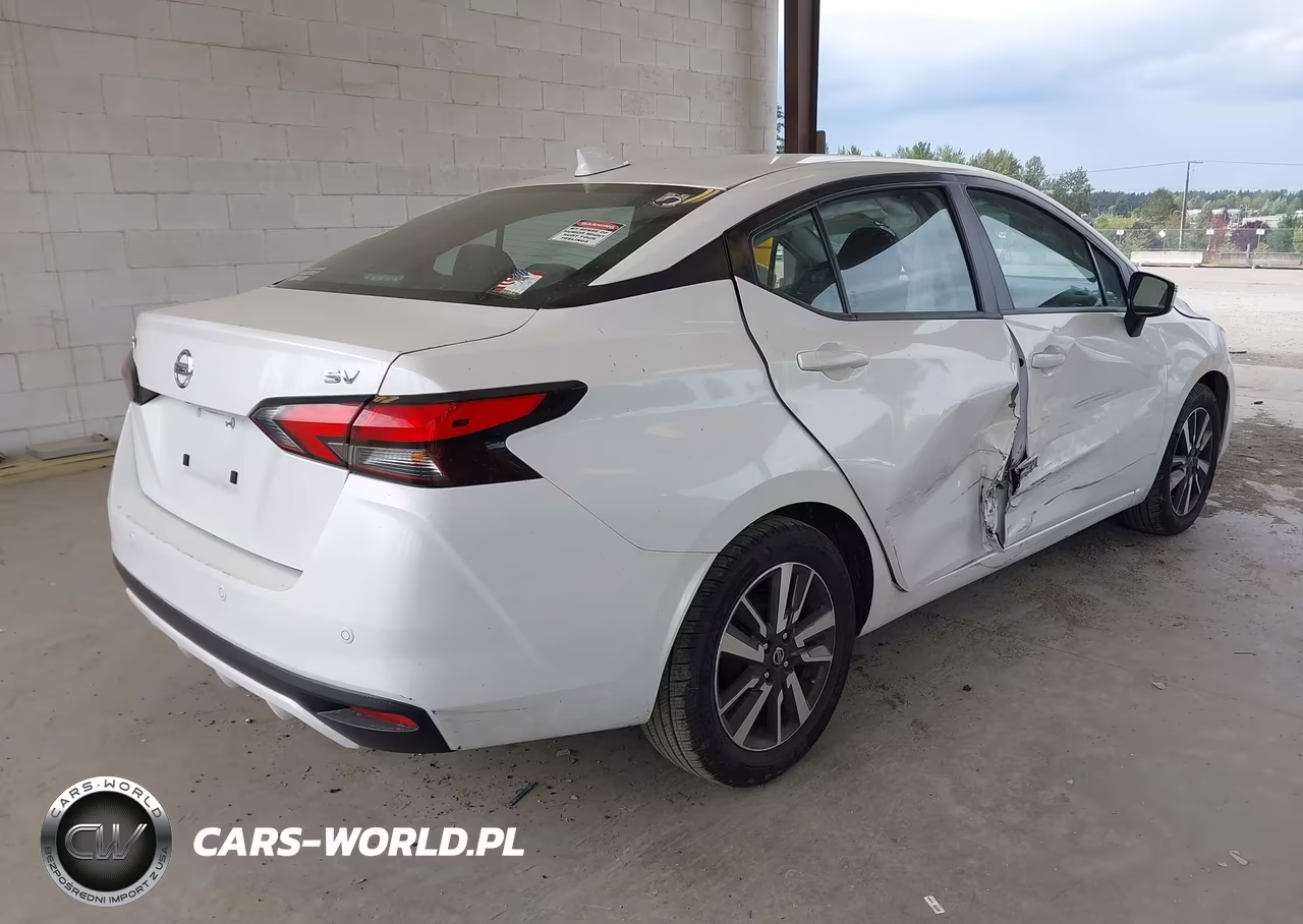 2021 Nissan Versa Sv Xtronic Cvt VIN:3N1CN8EV8ML859186 - 4