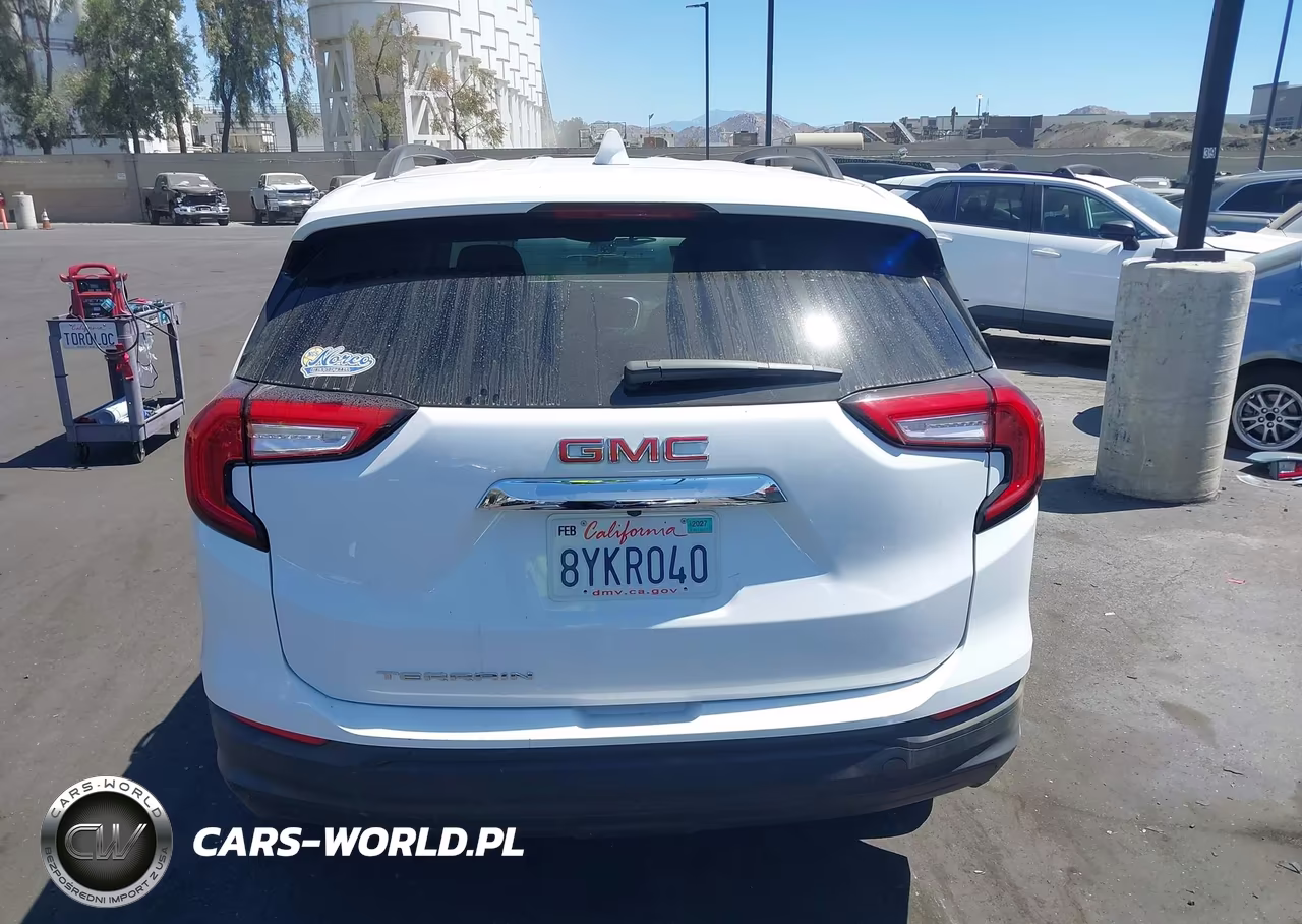 2022 GMC Terrain Fwd Sle VIN:3GKALMEV5NL122746 - 17