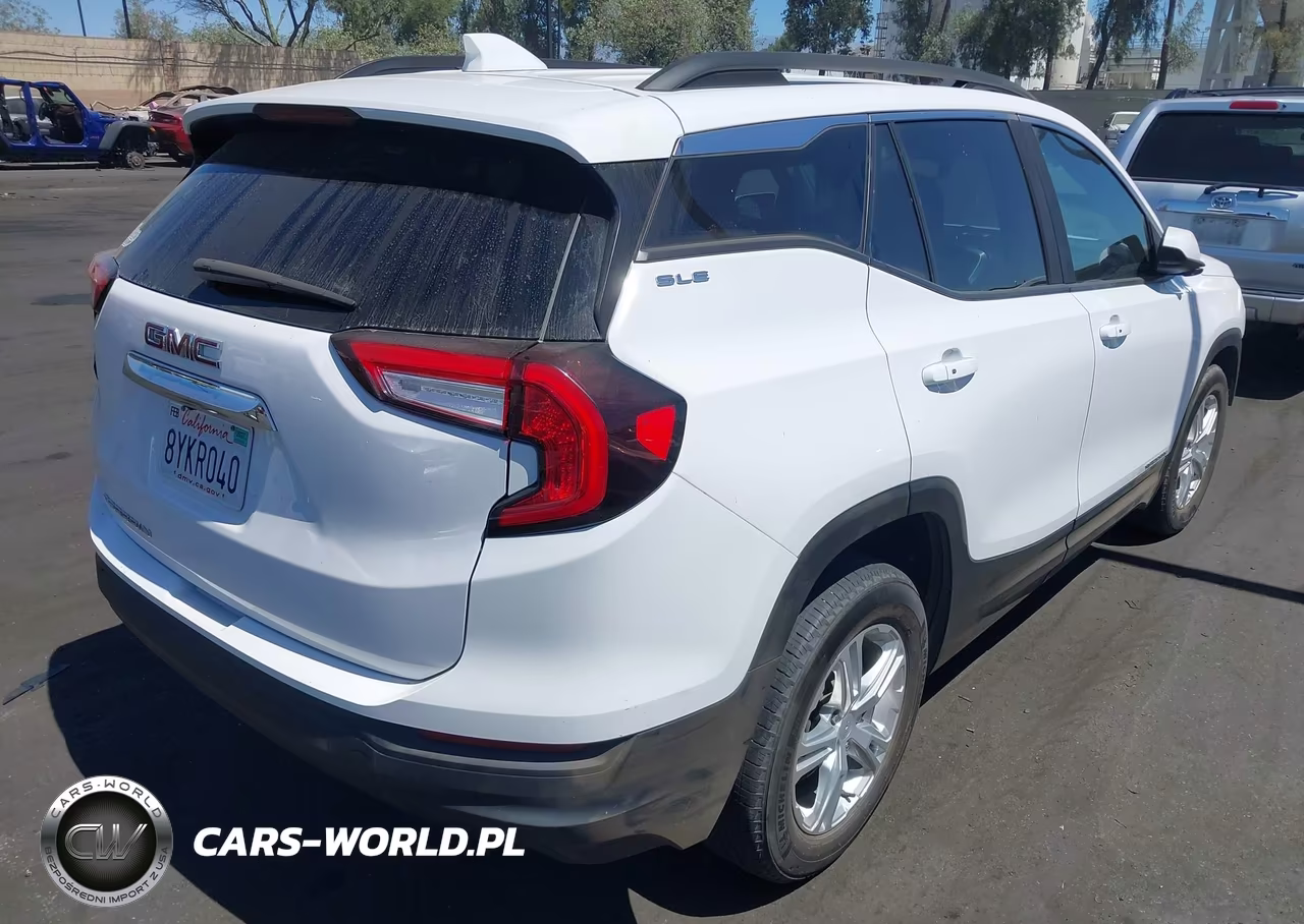 2022 GMC Terrain Fwd Sle VIN:3GKALMEV5NL122746 - 4