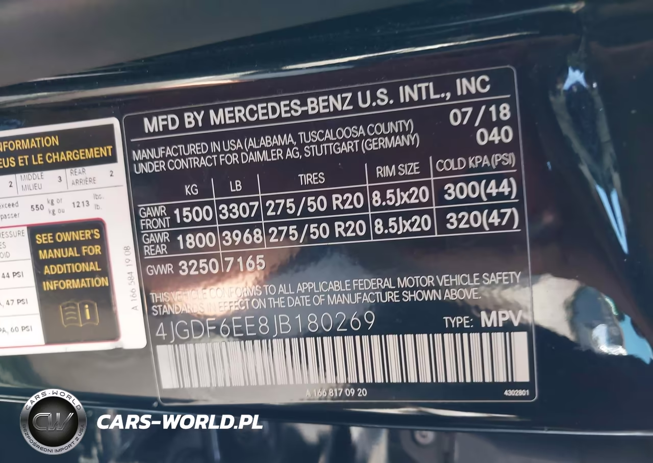 2018 Mercedes-Benz Gls 450 4Matic VIN:4JGDF6EE8JB180269 - 9