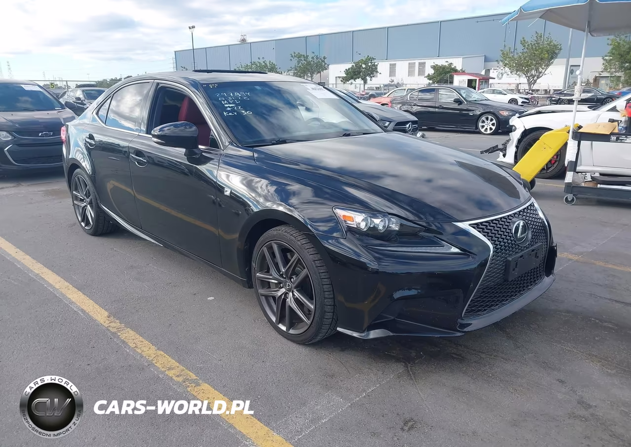 2014 Lexus Is 350 VIN:JTHBE1D28E5007539 - 1