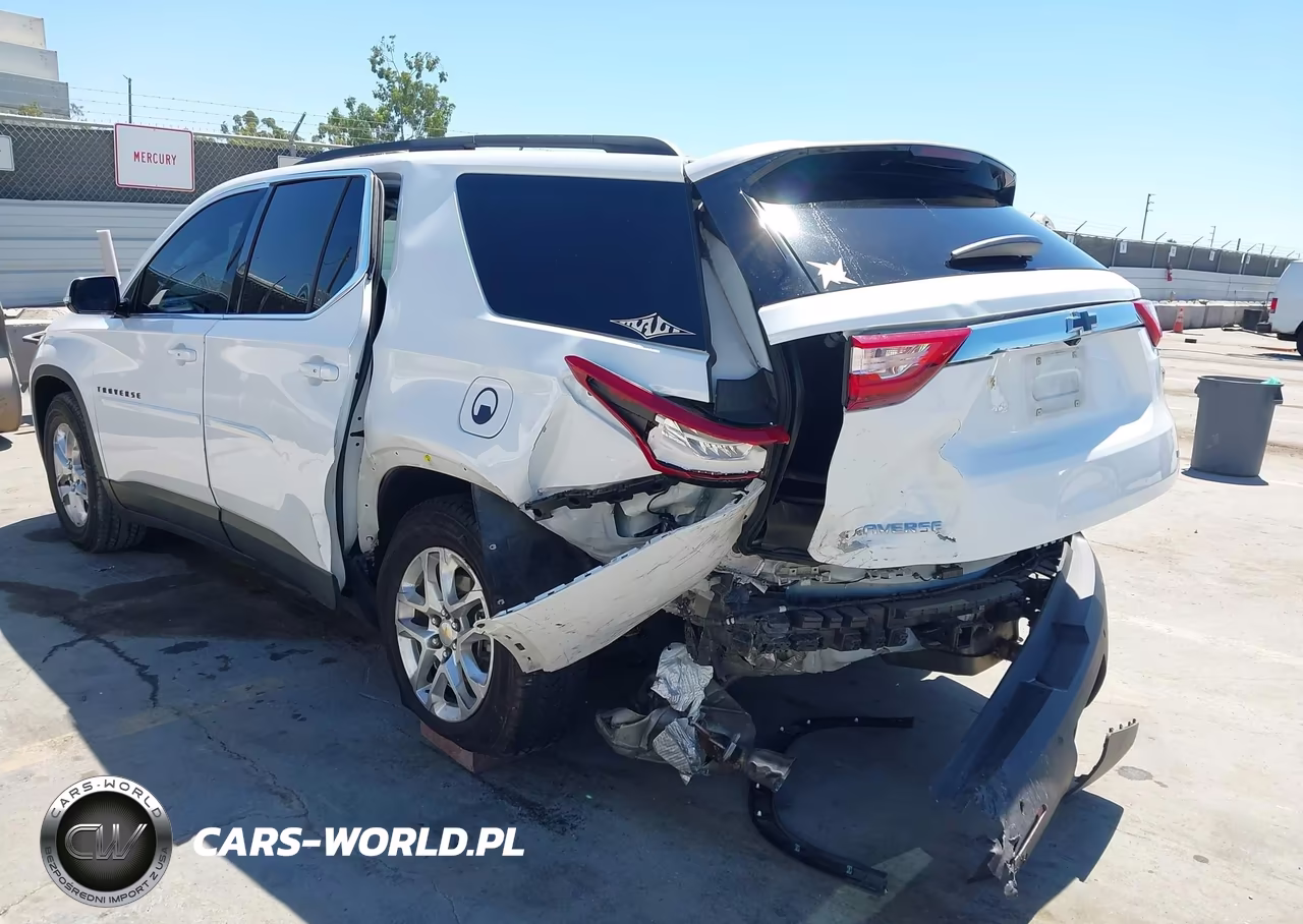 2020 Chevrolet Traverse Fwd Lt Cloth VIN:1GNERGKW5LJ249213 - 3