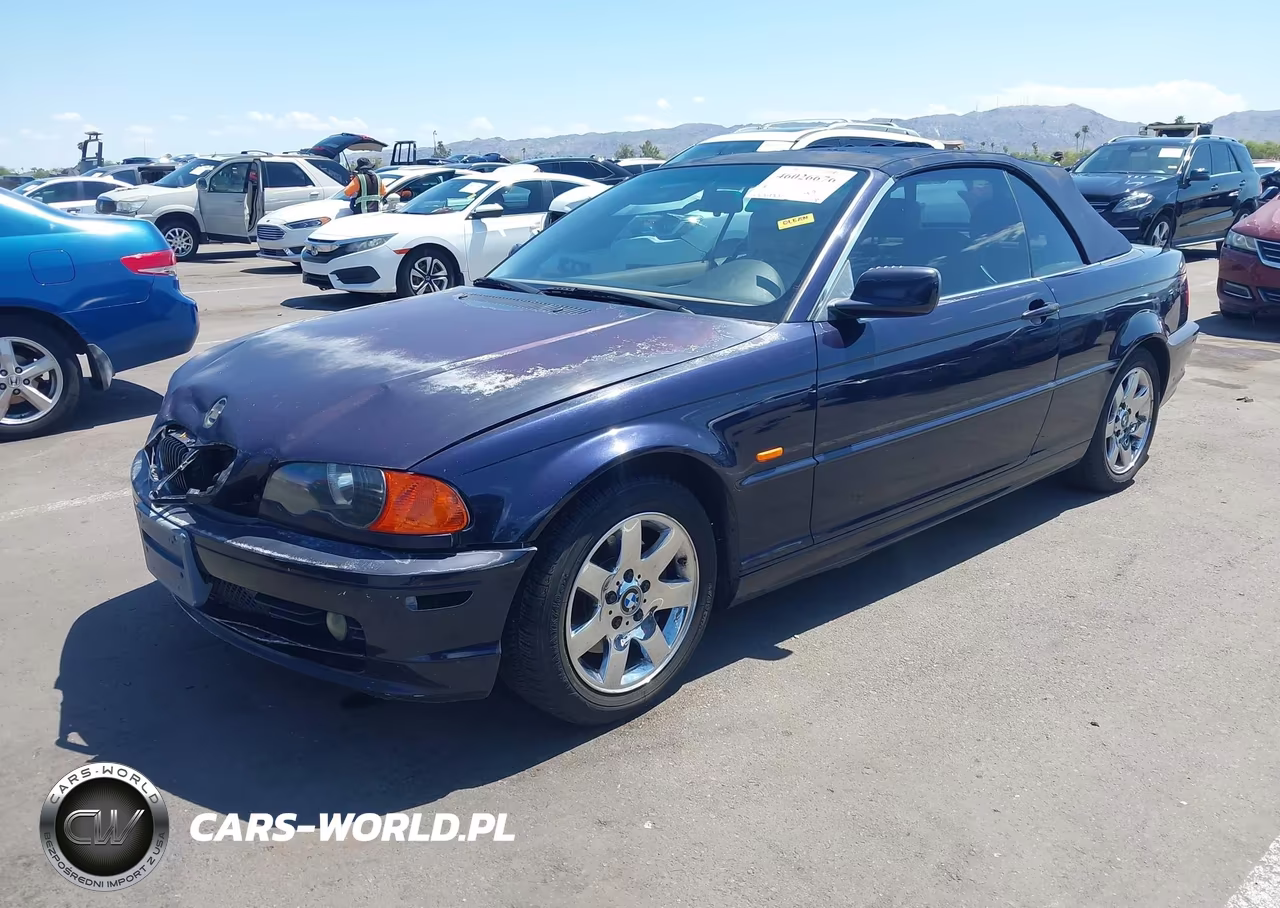 2001 BMW 325Ci VIN:WBABS334X1JY50648 - 2
