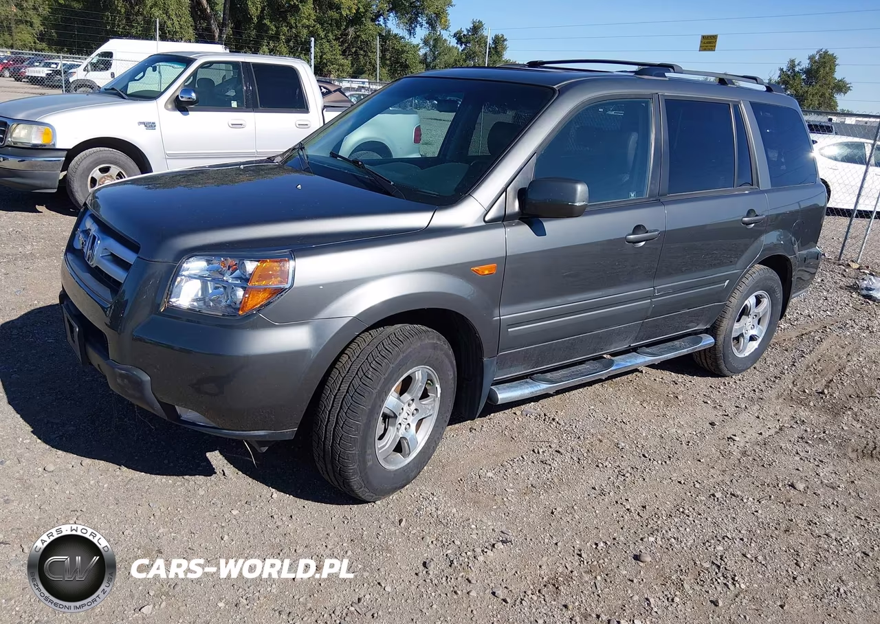 2007 Honda Pilot Ex VIN:2HKYF18427H540042 - 2
