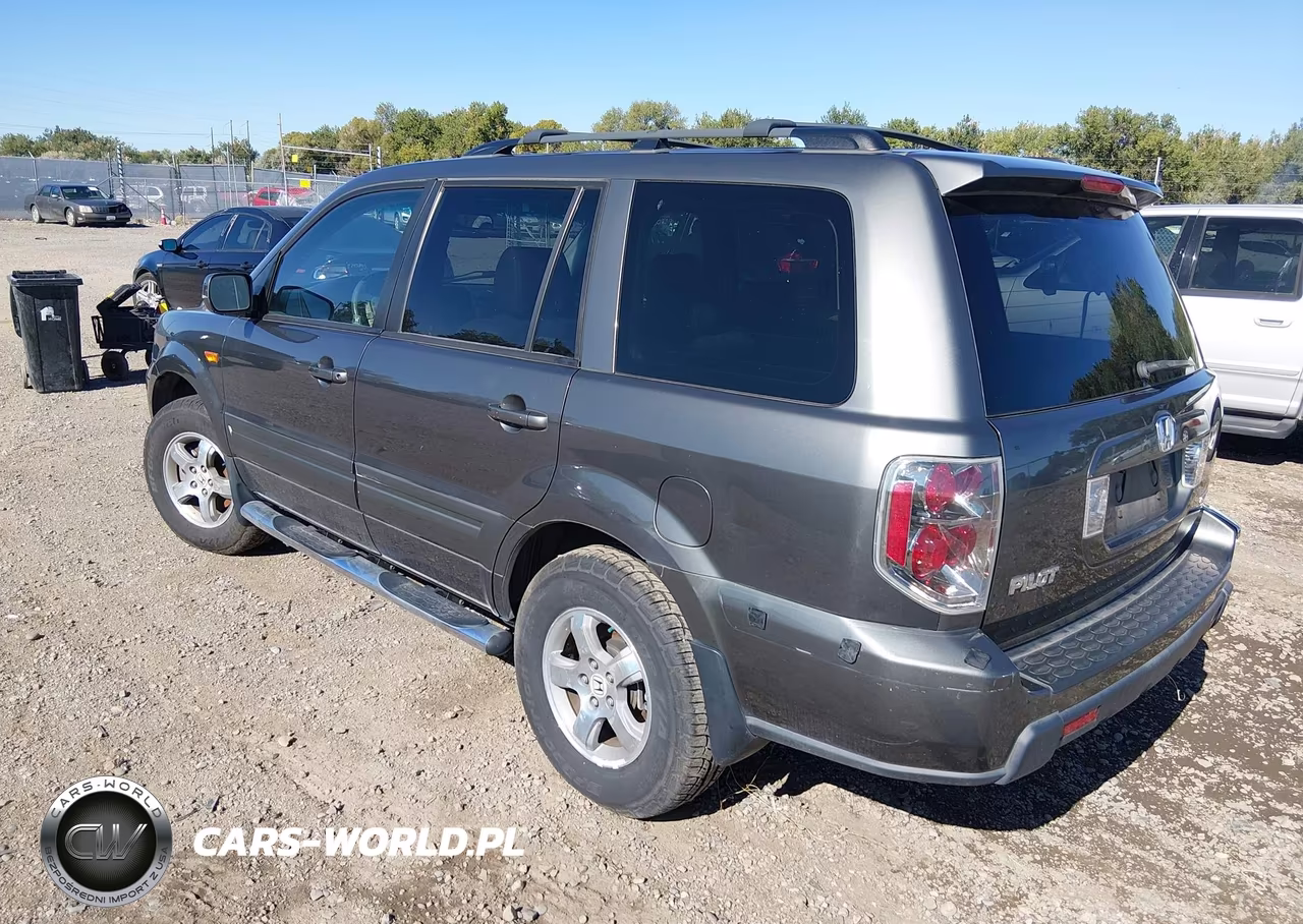 2007 Honda Pilot Ex VIN:2HKYF18427H540042 - 3