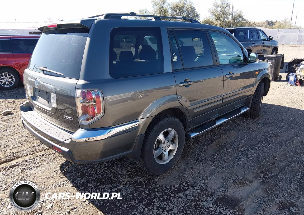 2007 Honda Pilot Ex VIN:2HKYF18427H540042 - 4