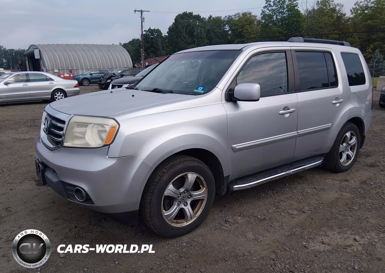 2012 Honda Pilot Ex-L VIN:5FNYF4H5XCB076369 - 2