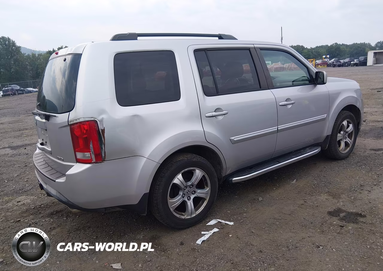 2012 Honda Pilot Ex-L VIN:5FNYF4H5XCB076369 - 4
