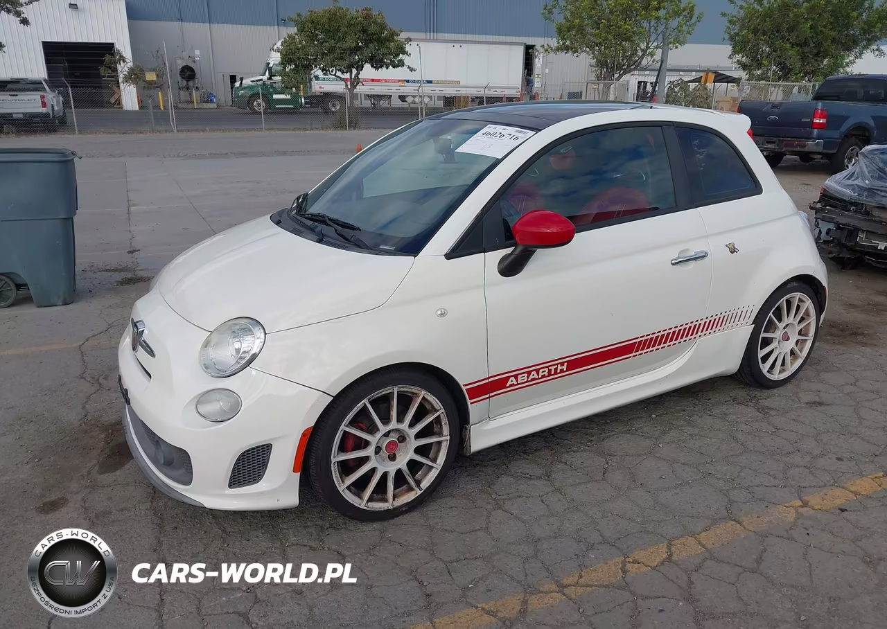 2013 Fiat 500 Abarth VIN:3C3CFFFH0DT624387 - 2