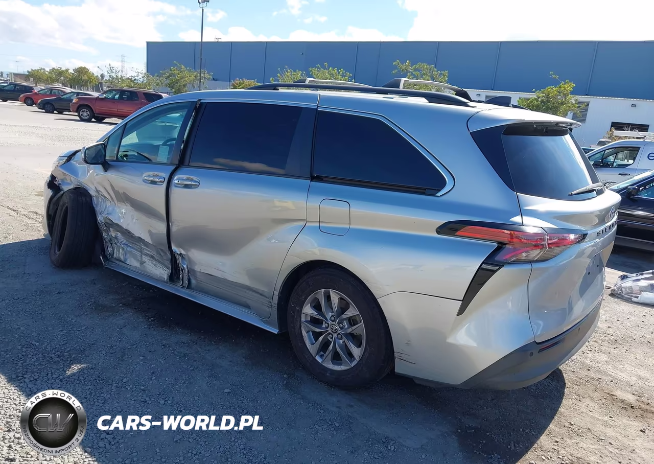 2021 Toyota Sienna Xle VIN:5TDJRKEC2MS003106 - 3