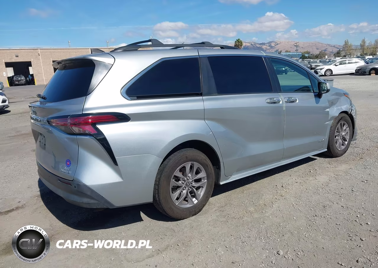 2021 Toyota Sienna Xle VIN:5TDJRKEC2MS003106 - 4