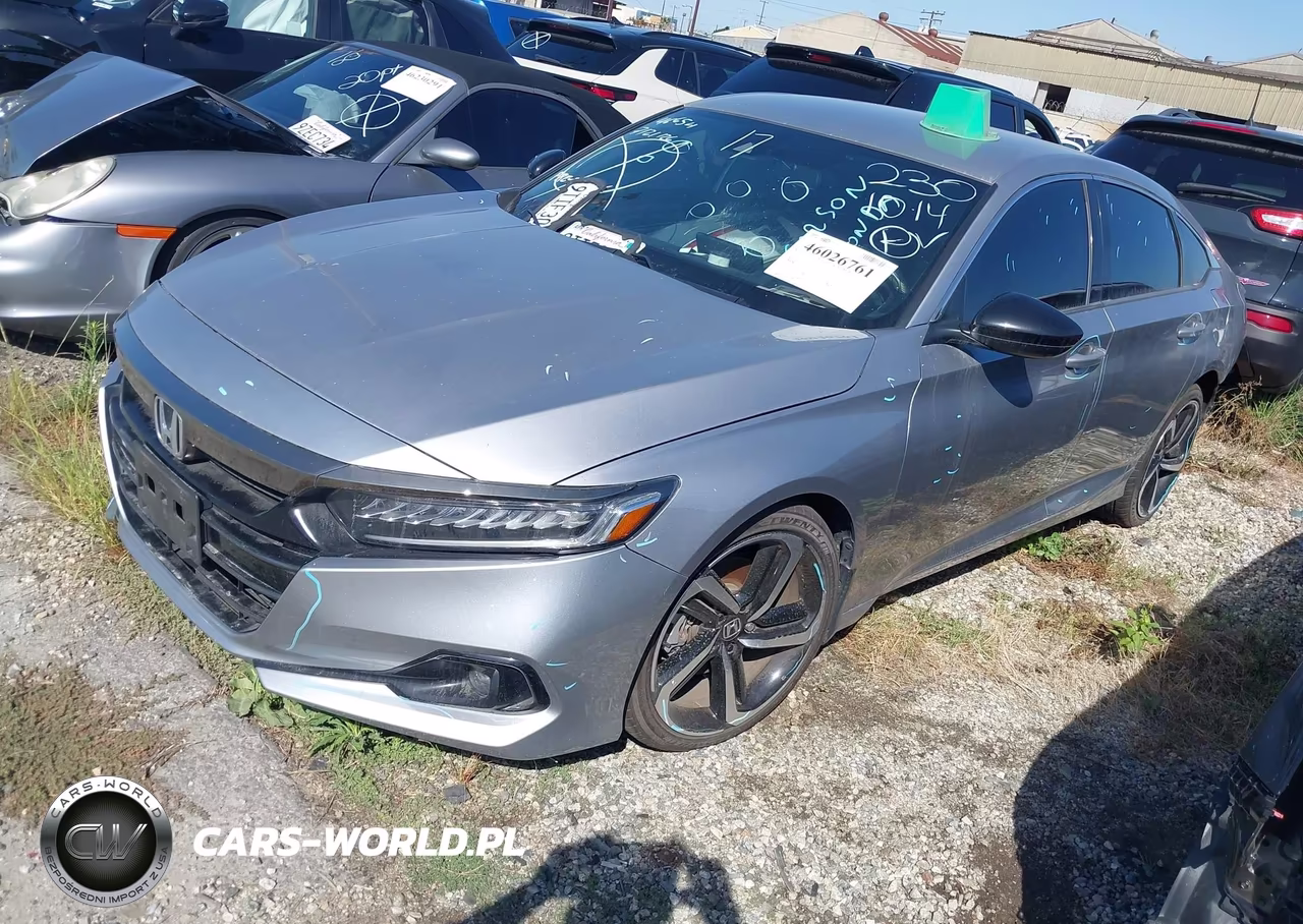 2022 Honda Accord Sport VIN:1HGCV1F38NA044658 - 2