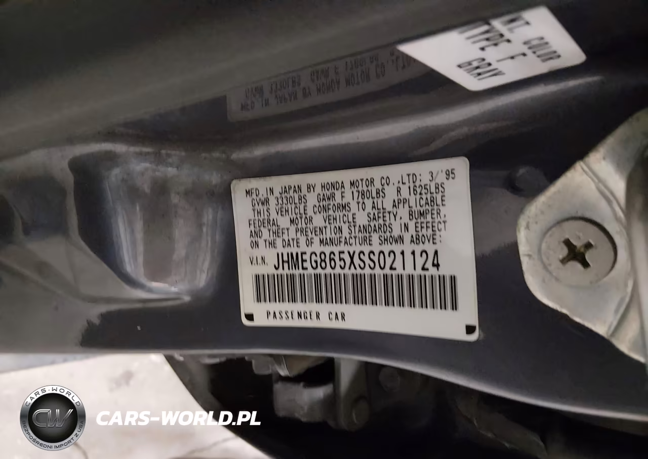1995 Honda Civic Lx VIN:JHMEG865XSS021124 - 9