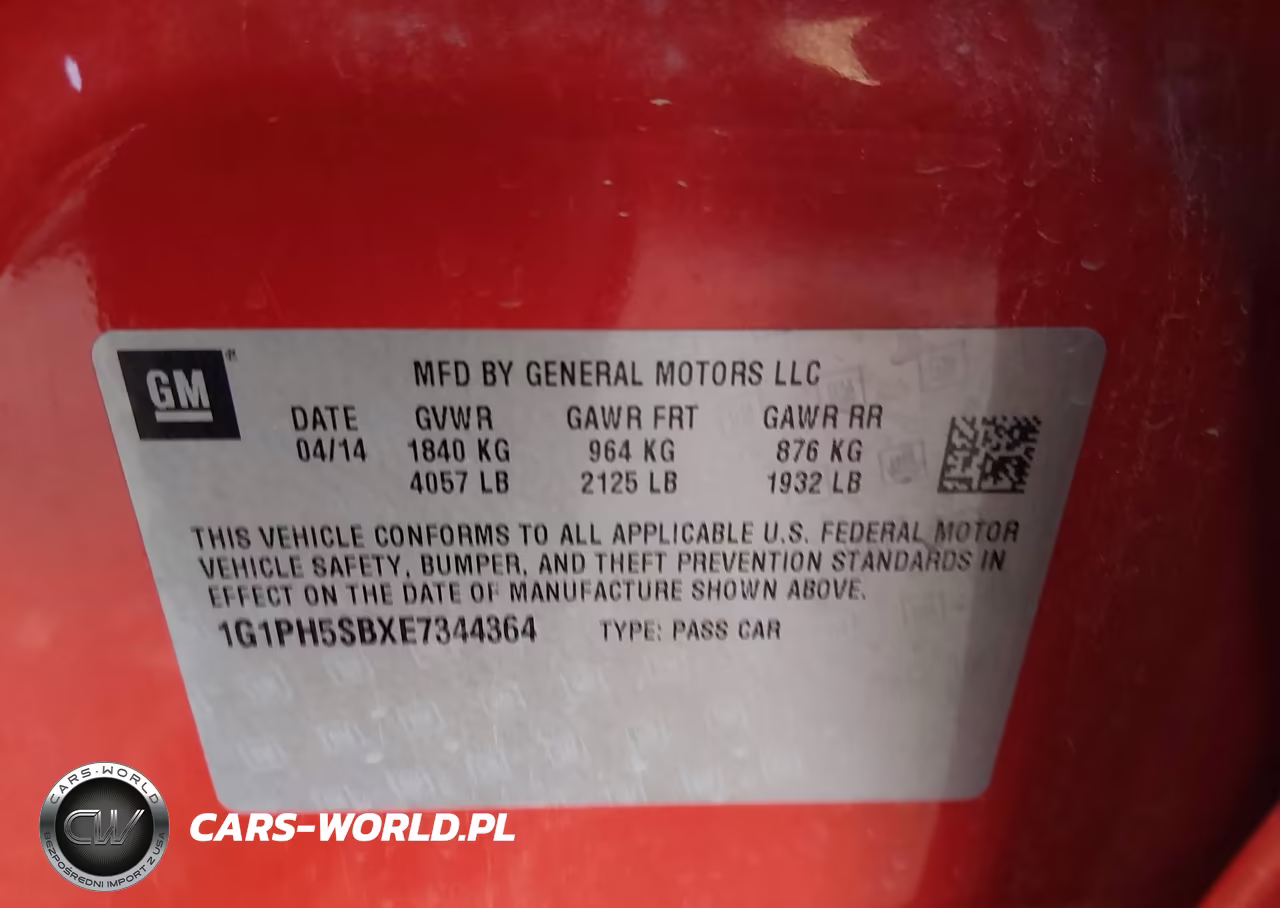 2014 Chevrolet Cruze Eco Auto VIN:1G1PH5SBXE7344364 - 9